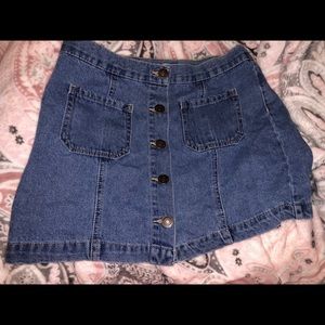 Forever 21 denim skirt
